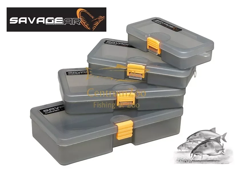 Savage Gear Lurebox 4 Moke Combi Kit 3Db-Os 21,4X11,8X4,5Cm Szerelékes Doboz (74232) Korlátozott ajánlat