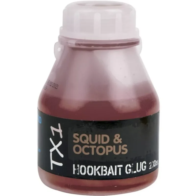 Shimano Tx1 Squid Octopus HB Glug 200ml Hookbait dip aroma (TX1SOHB250) Exkluzív ajánlat