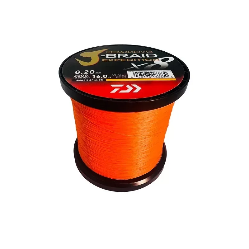 Daiwa J-Braid Expedition Smash Orange 0,13mm Tekercselt Olcsóbb
