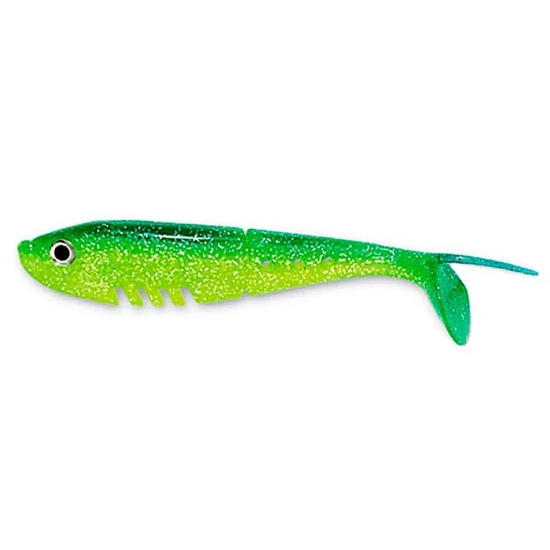 Akciós ár DelalanDe Buster Shad 7 cm (2/cs) - Chartreuse Blue Back 136