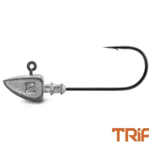 Ajánlat Gallérral ellátott Delphin TRIAD jigfej / 5 db 5/0 12grgr