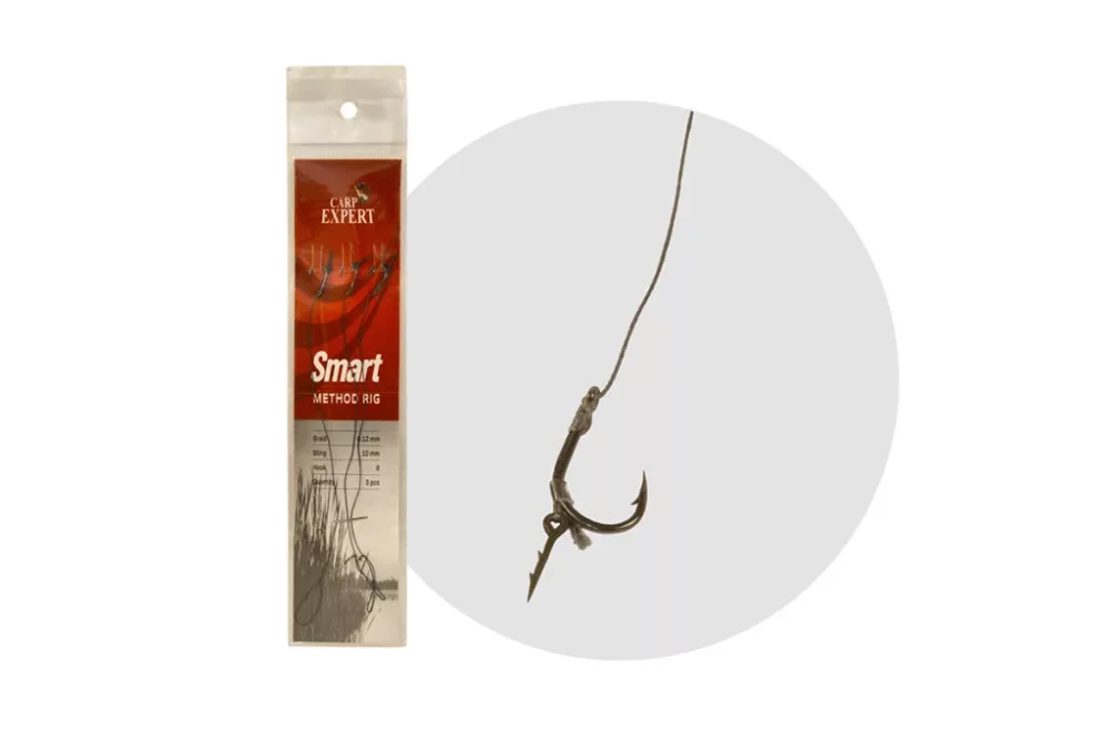 Vedd meg online CARP EXPERT METHOD FEEDER HAIR RIG CSALITÜSKÉVEL 12 3PCS