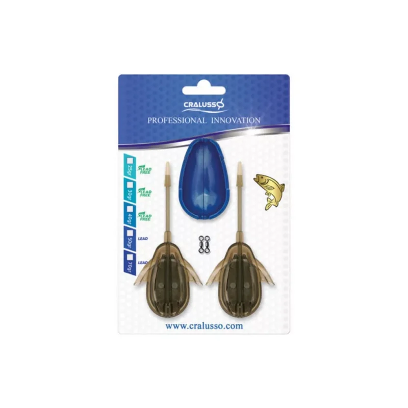 CRALUSSO DOUBLE CHANCE METHOD KOSÁR SZETT (2+1 DB/SZETT) 30 G Újdonság