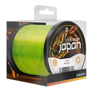 Végkiárusítás Monofil Delphin JAPAN Origin / Fluo sárga 0.261mm 300m