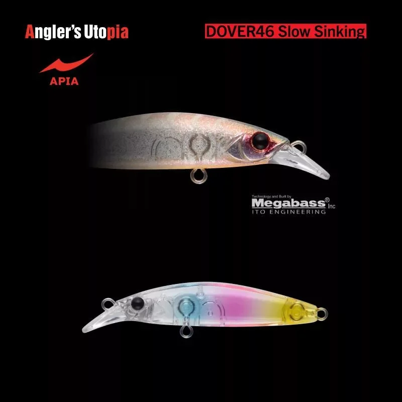 Utolsó esély APIA DOVER 46 SLOW SINKING 46mm 2.3gr 05 Clear Candy
