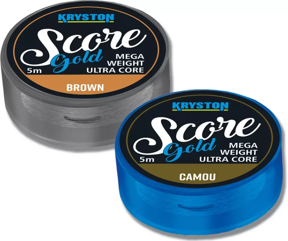 Kriston Score Gold Heavyweight Leadcore 60lbs 5m Brown Alacsony ár
