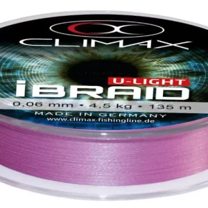 Ajánlat CLIMAX iBRAID U-LIGHT FLUO PURPLE 135m 0.04mm 3.0kg