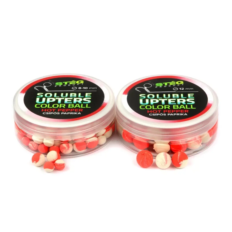 Stég Soluble Upters Color Ball 12mm 30g Hot Pepper Ne maradj le