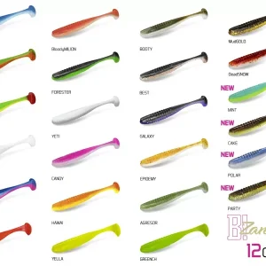 Végkiárusítás Gumihal Delphin ZANDERA UVs / 5db 12cm Bloody Milion