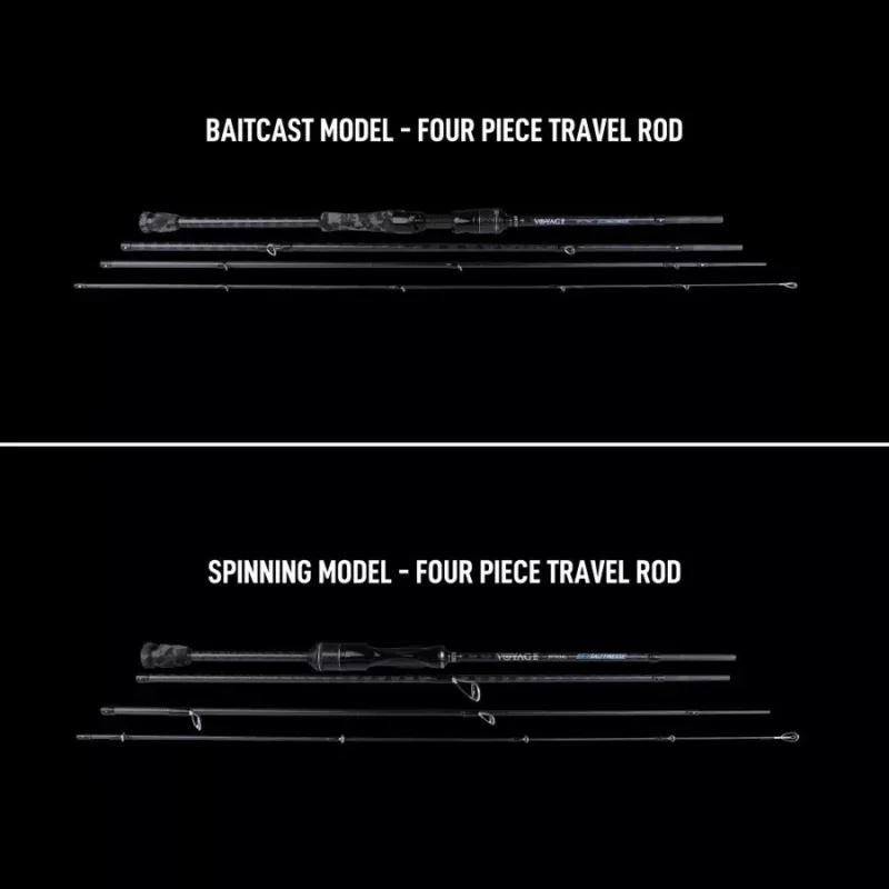 Ne maradj le BONE Voyage Saltfinesse 764L Fast Baitcast PE 0.3-0.8 4 részes utazószett