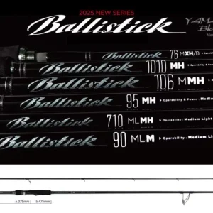Biztonságos vásárlás YAMAGA BALLISTICK 95MH 2.876m 8-50gr Fuji Sic K Titanium