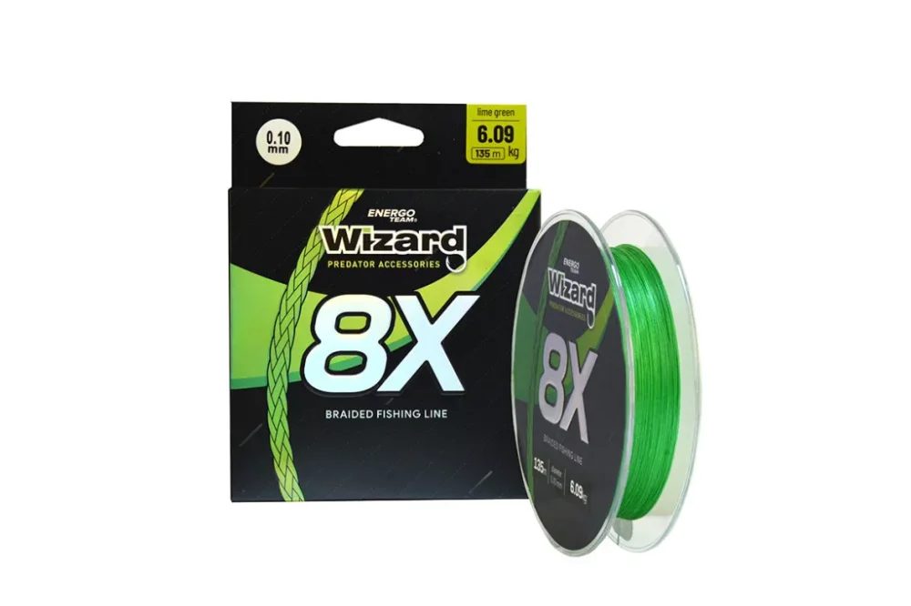 WIZARD 8X FONOTT ZSINÓR LIME GREEN 0,40MM 40,95KG 135M Csak ma