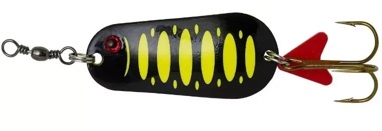 DAM Effzett Standard Spoon 6,5cm 30gr Fluo Yellow Black Uv Prémium