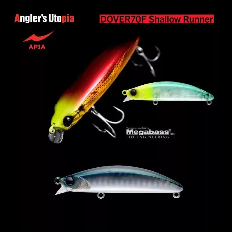 APIA DOVER 70F SHALLOW RUNNER 70mm 8.5gr 06 Super Natural Akció