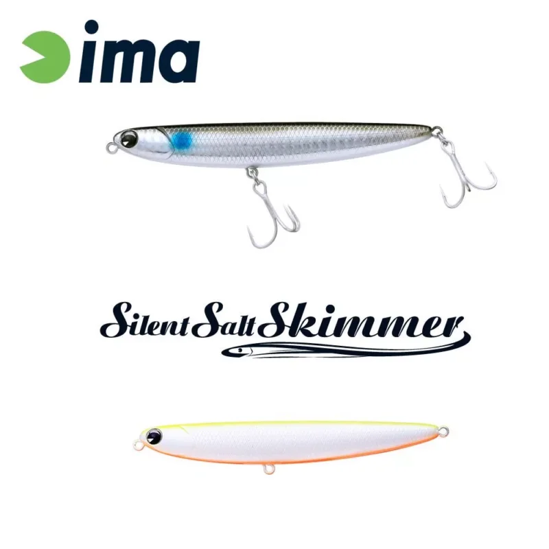 Alacsony ár IMA SILENT SALT SKIMMER 110mm 13gr 102 Chart Back Pearl