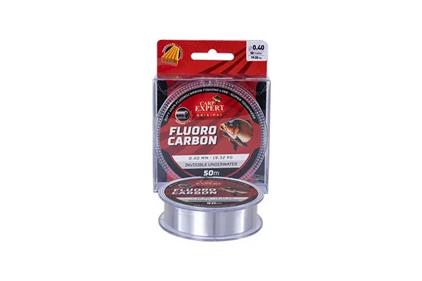 Árengedmény CARP EXPERT FLUOROCARBON 0,4 50M 19,32 TRANSZPARENS