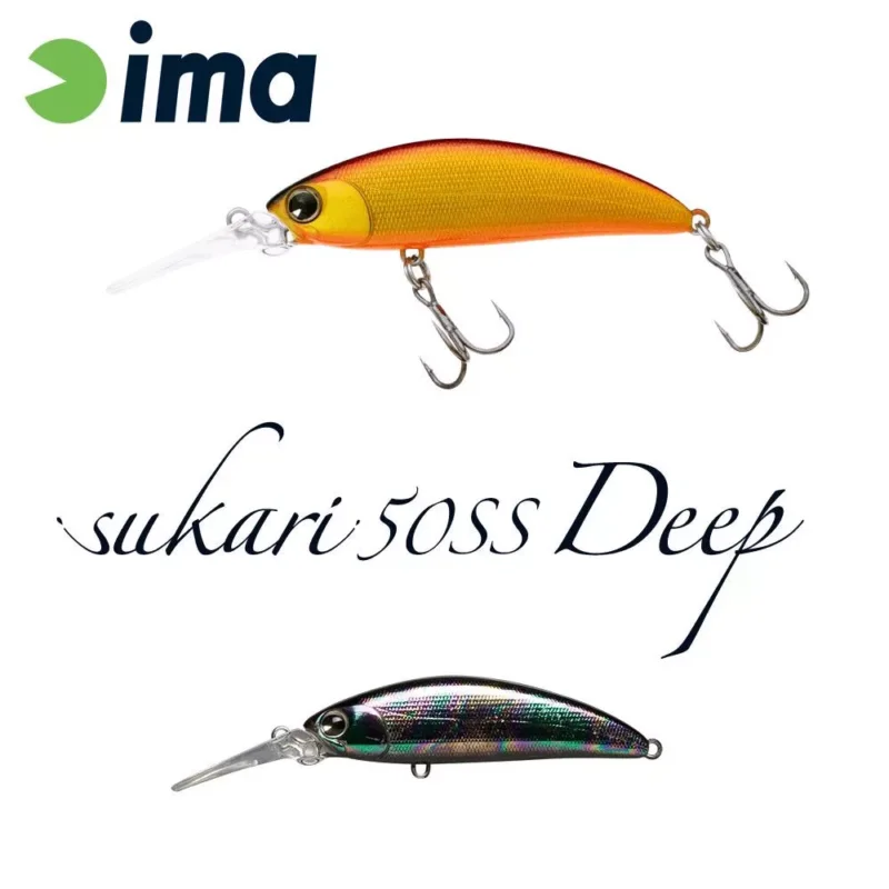 Árcsökkenés IMA SUKARI 50SS DEEP 50mm 5gr 114 Titanium Black