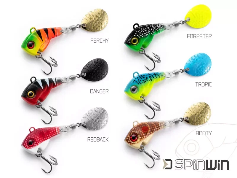 Csak ma Delphin SpinWIN Tail spinner műcsali 12gr Danger