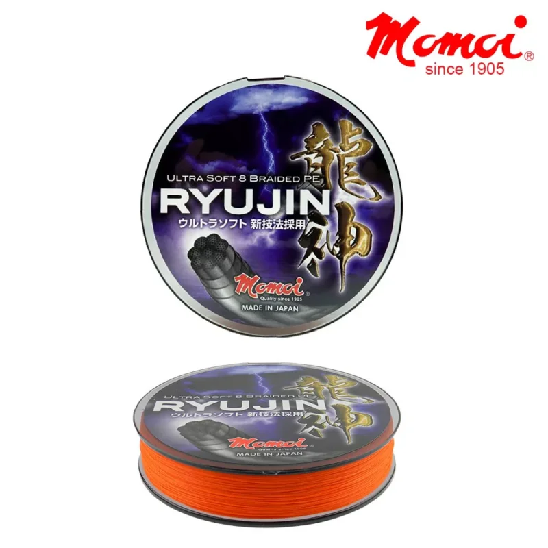 Momoi Ryujin fonott zsinór 130m narancs 0,26 mm Legkelendőbb