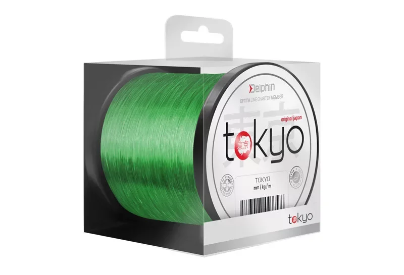 Végkiárusítás Monofil Delphin TOKYO / fluo zöld 0.369mm 1000m