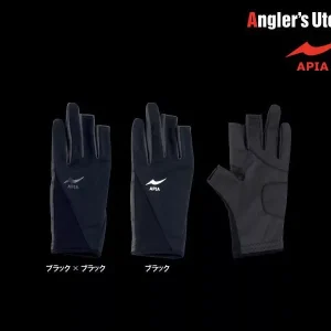 Végkiárusítás APIA FINGER CUT GLOVE KESZTYŰ XXL Black/Black