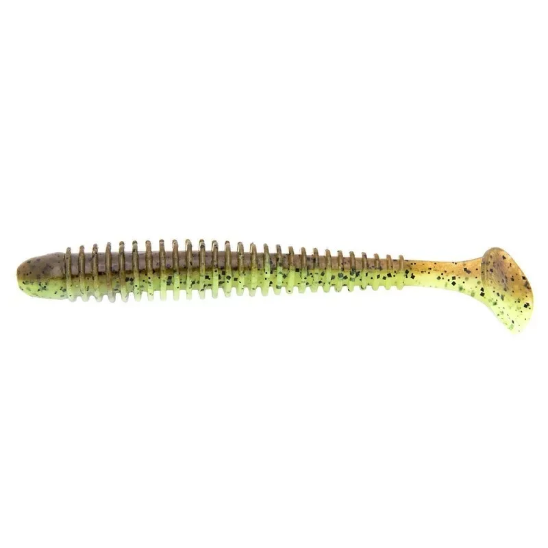 Azonnal elérhető Keitech Swing Impact 3" - 76mm Green Pumpkin/Chartreuse