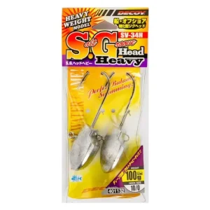 Alacsony ár JIG FEJ DECOY SV-34H S.G HEAD HEAVY 5/0 36gr