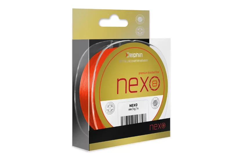 Utolsó esély Delphin NEXO 8 / fluo narancsszínű 0.16mm 300m