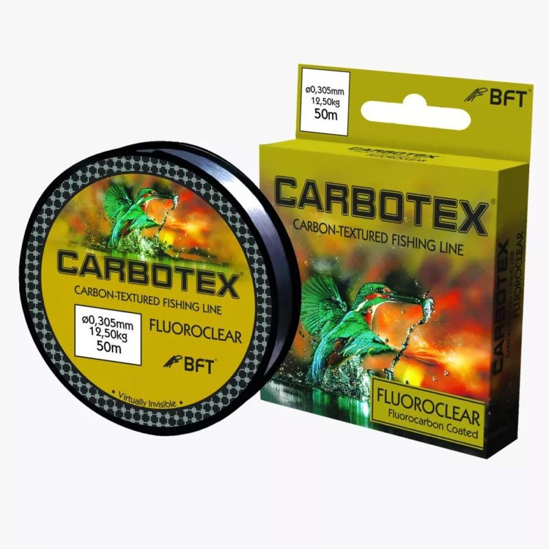 Carbotex Fluoroclear Előke zsinór 50m 0,19mm Biztonságos fizetés