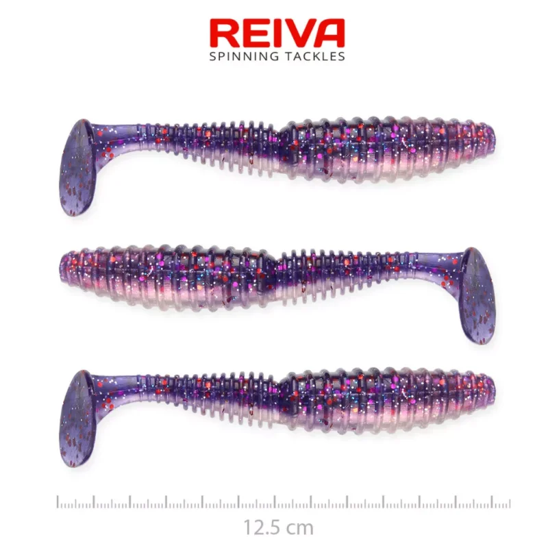 Reiva Zander Power Shad 12,5cm 3db/cs (Purple Pearl) Akciós ár