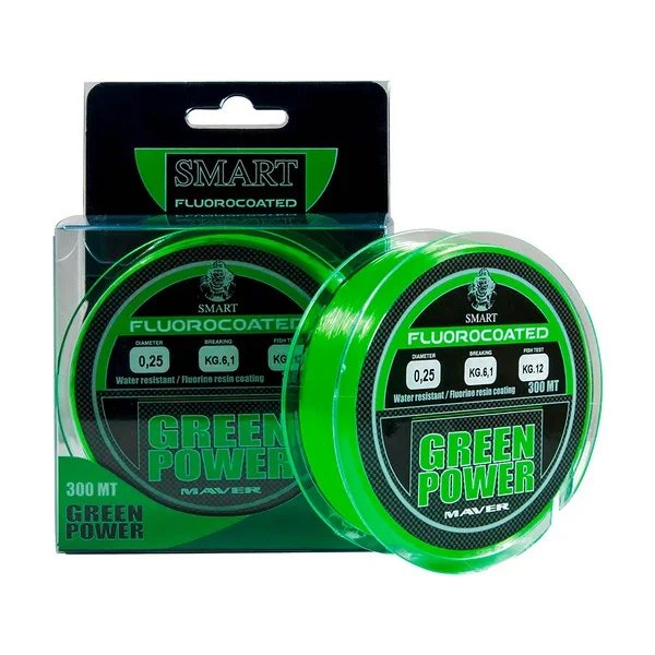 Végkiárusítás MAVER MONOF. GREEN POWER FLUORINE 300M 0,18MM