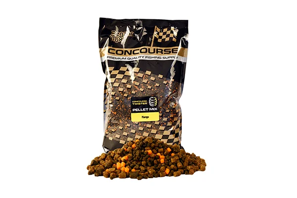 Akciós ár BENZÁR CONCOURSE TWISTER PELLET MIX MANGO 800 GR