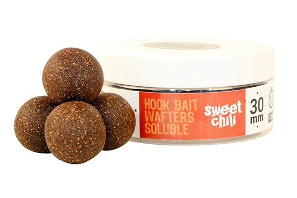 Rendeld meg most THE BIG ONE HOOK BAIT WAFTERS SOLUBLE SWEET CHILI 30MM