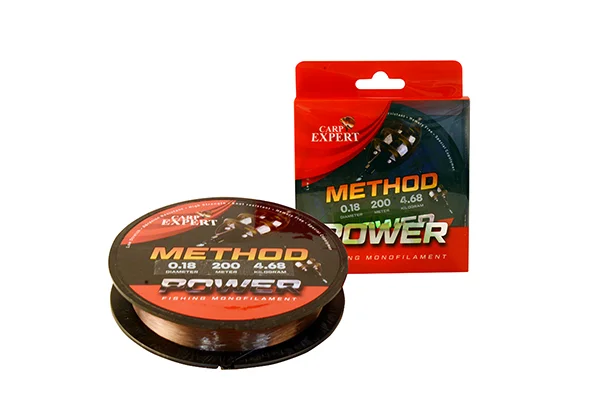 Vedd meg online CARP EXPERT POWER METHOD FEEDER 200M 0.22MM