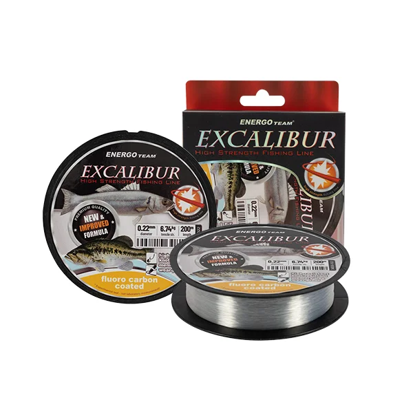 ZSINÓR EXCALIBUR SEA FLUORO CARBON COATED 200M 0,16 Kedvezmény