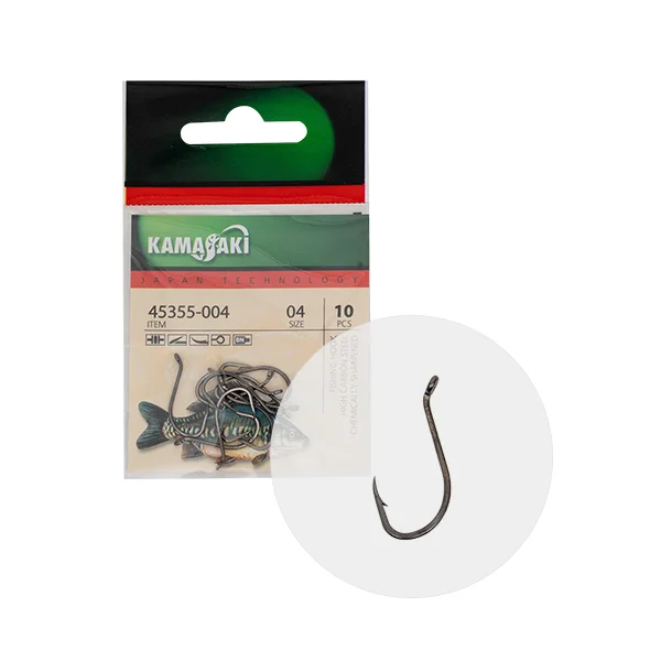 KAMASAKI CARBON HOROG P8403BN NR1/0 CSOMAGOLT (8DB) Azonnali szállítás