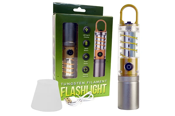 Legkelendőbb OUTDOOR TUNGSTEN FILAMNENT ZSEBLÁMPA
