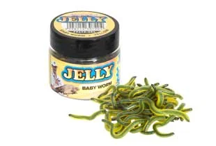 Outlet BENZAR JELLY BAITS BABY WORM SÁRGA