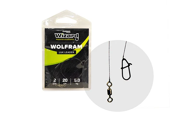 Újdonság WIZARD L&K WOLFRAM LEADER 2,5KG 25CM 2PCS