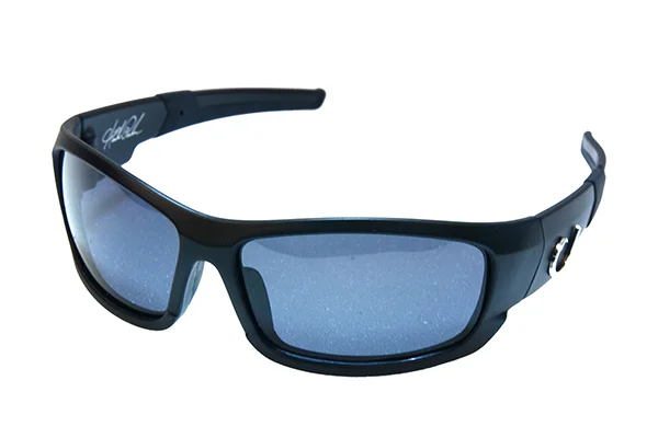 MUSTAD HP POLARIZED SUNGLASSES - BLACK FRAME, SMOKE LENS Legkelendőbb