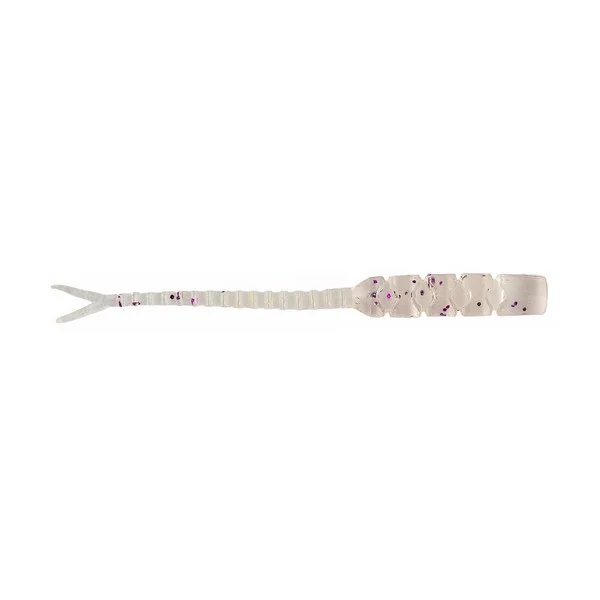 MUSTAD AJI HELLGRAMITE 2 CLEAR PURPLE GLITTER 12DB/CSOMAG Kedvezményes ár