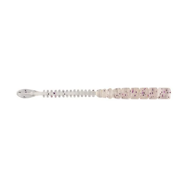 Korlátozott ajánlat MUSTAD AJI BEAVER TAIL 2.5 CLEAR PURPLE GLITTER 12DB/CSOMAG