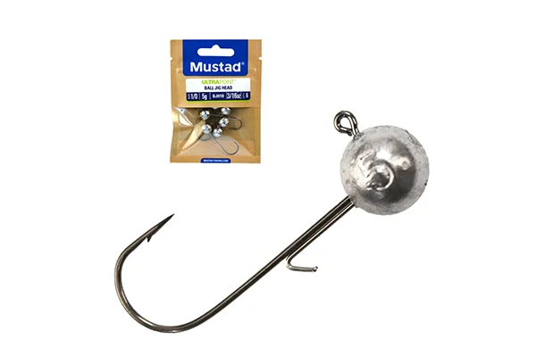 MUSTAD BALL JIG HEAD W/KEEPER 1 3G 6PCS LEAD Vásárlói kedvenc