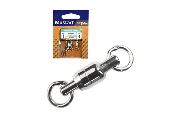 MUSTAD SS BALL BEARING SWIVEL 8 2DB/CSOMAG Árcsökkenés