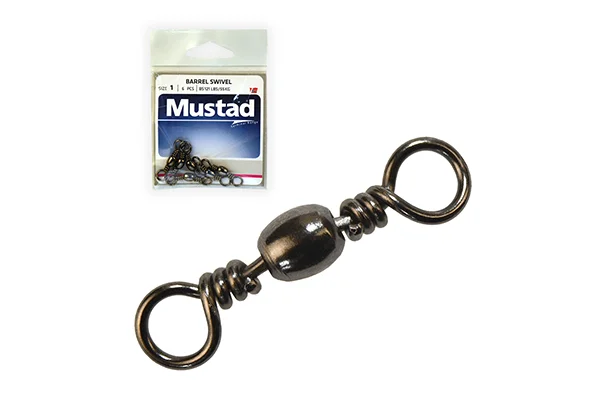 MUSTAD BARREL SWIVEL 4 10DB/CSOMAG Végkiárusítás