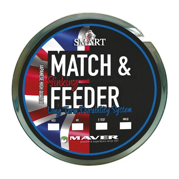MAVER MONOFILAMENT MATCH&FEEDER SINKING 600M 0,260MM Árcsökkenés