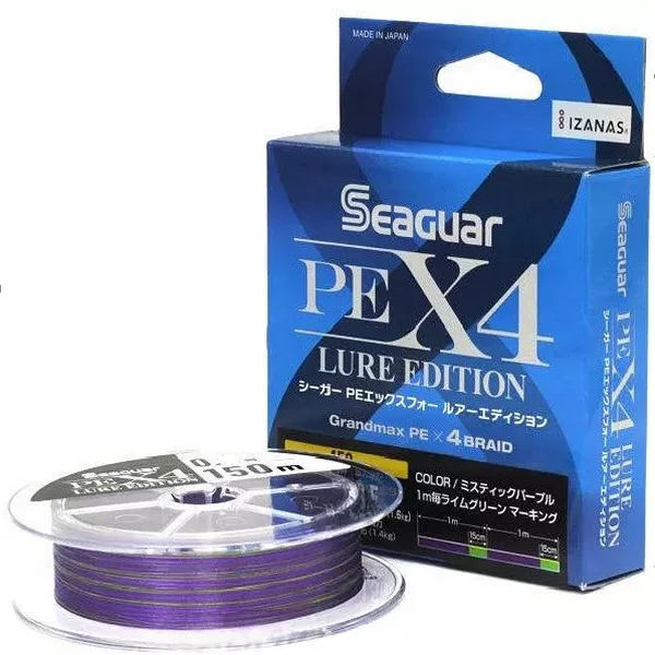 SEAGUAR PE X4 LURE EDITION 150MPE0,25 Azonnali szállítás