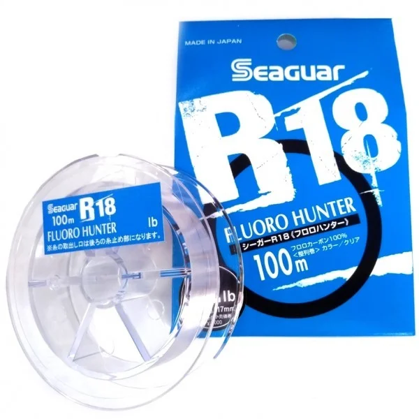 Kihagyhatatlan ajánlat SEAGUAR R18 FLUORO HUNTER TACT 100M 16LB PE4