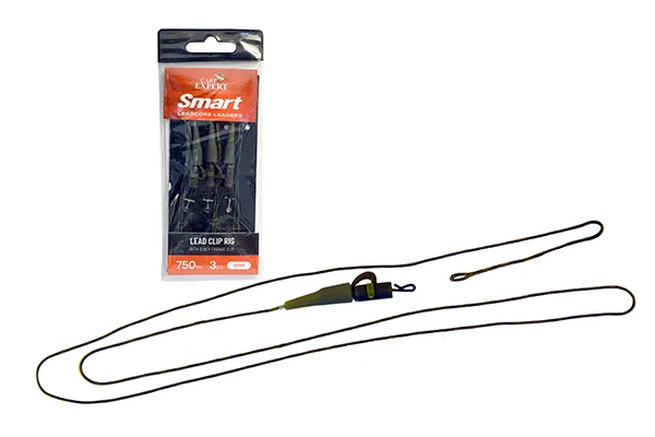CARP EXPERT ELŐKÖTÖTT LEADCORE SZERELÉK GYORSKAPOCCSAL ZÖLD 3 DB/CSOMAG Azonnali szállítás