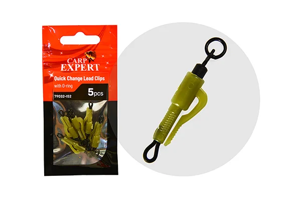 CARP EXPERT QUCK CHANGE LEAD LIPS WITH O RING Újdonság